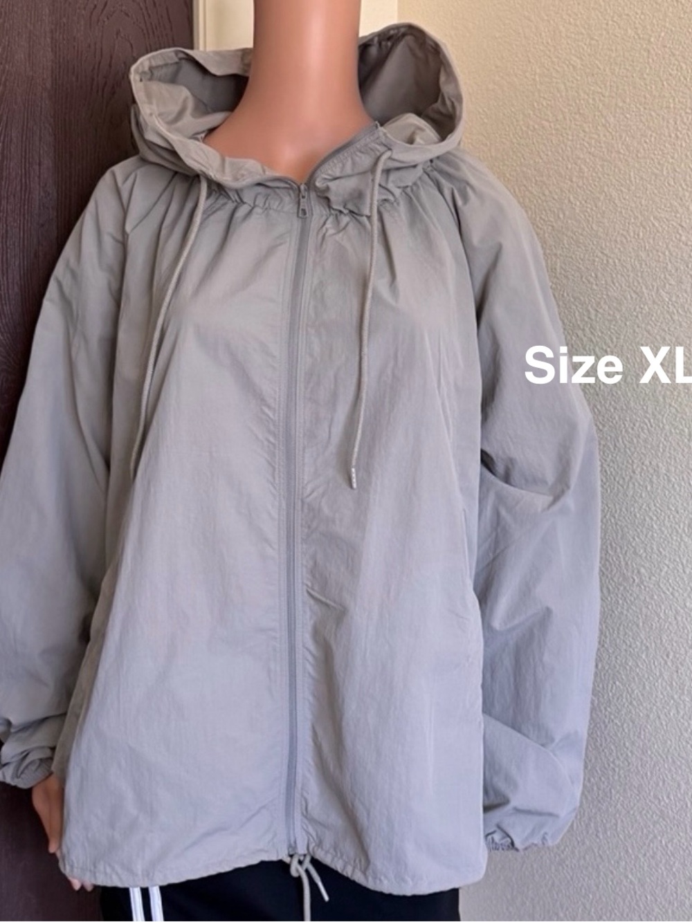 Avia Women's Oversized Outdoor Jacket, Size XL